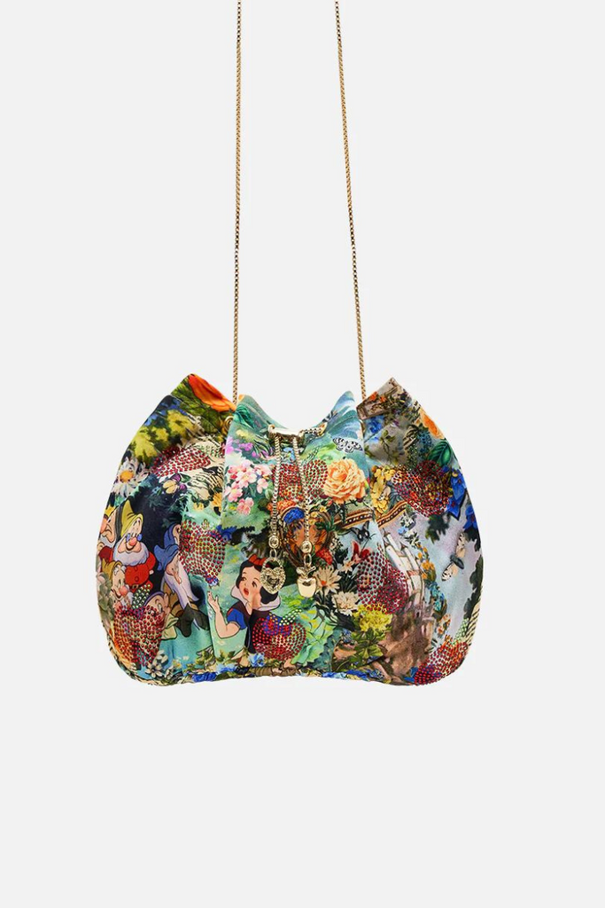 Camilla | The Kindest One Of All Drawstring Pouch W/Chain Strap