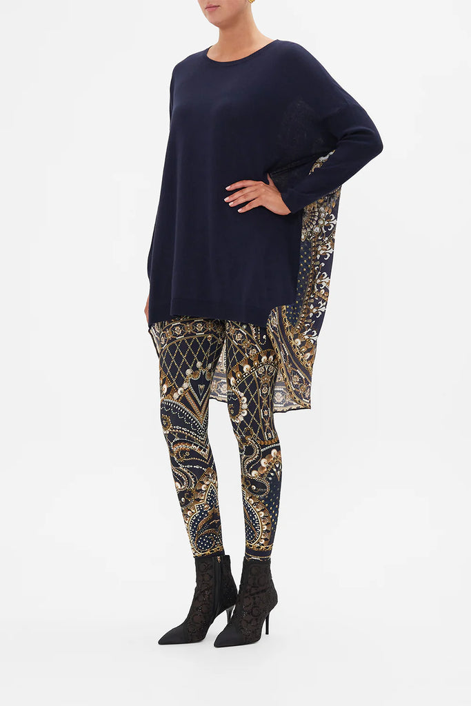 Camilla | Dance With The Duke Long Sleeve Jumper With Print Back