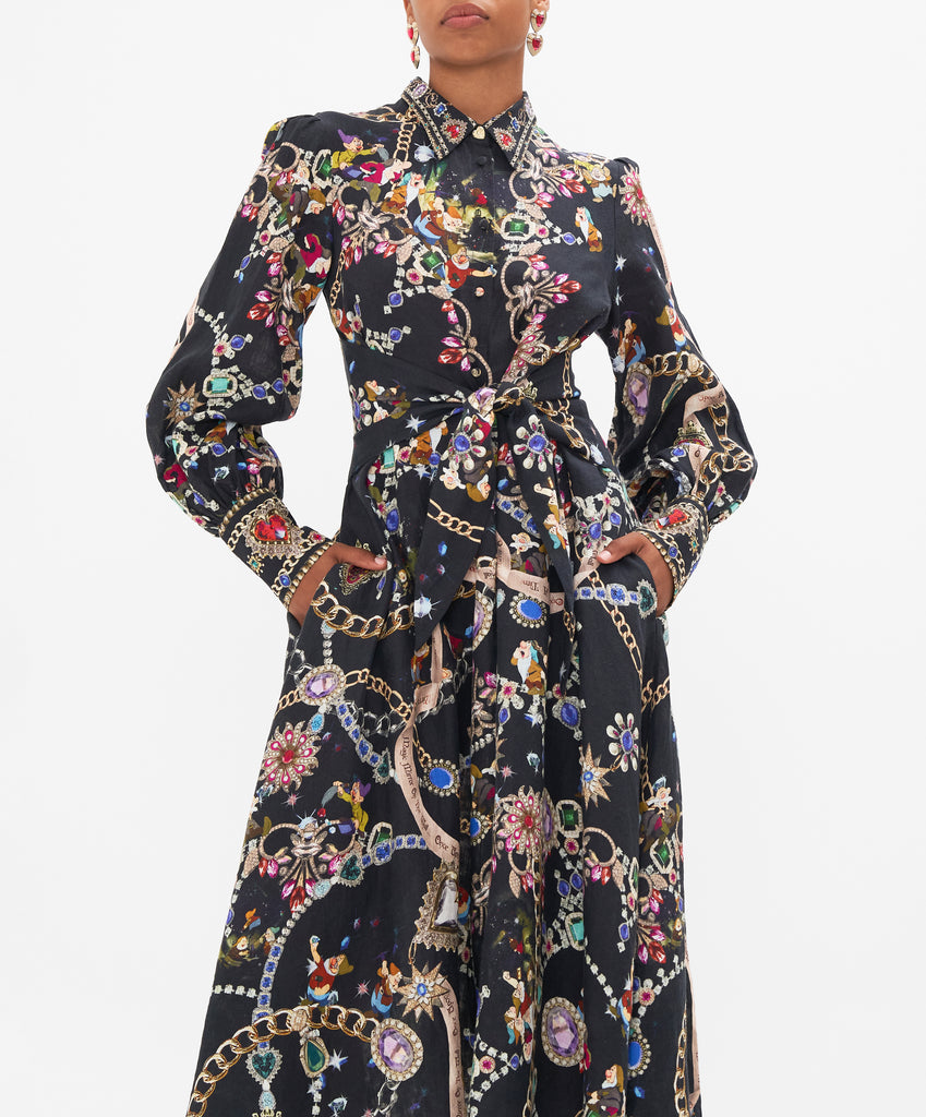 Camilla | Happily Ever After Waist Tie Shirt Dress