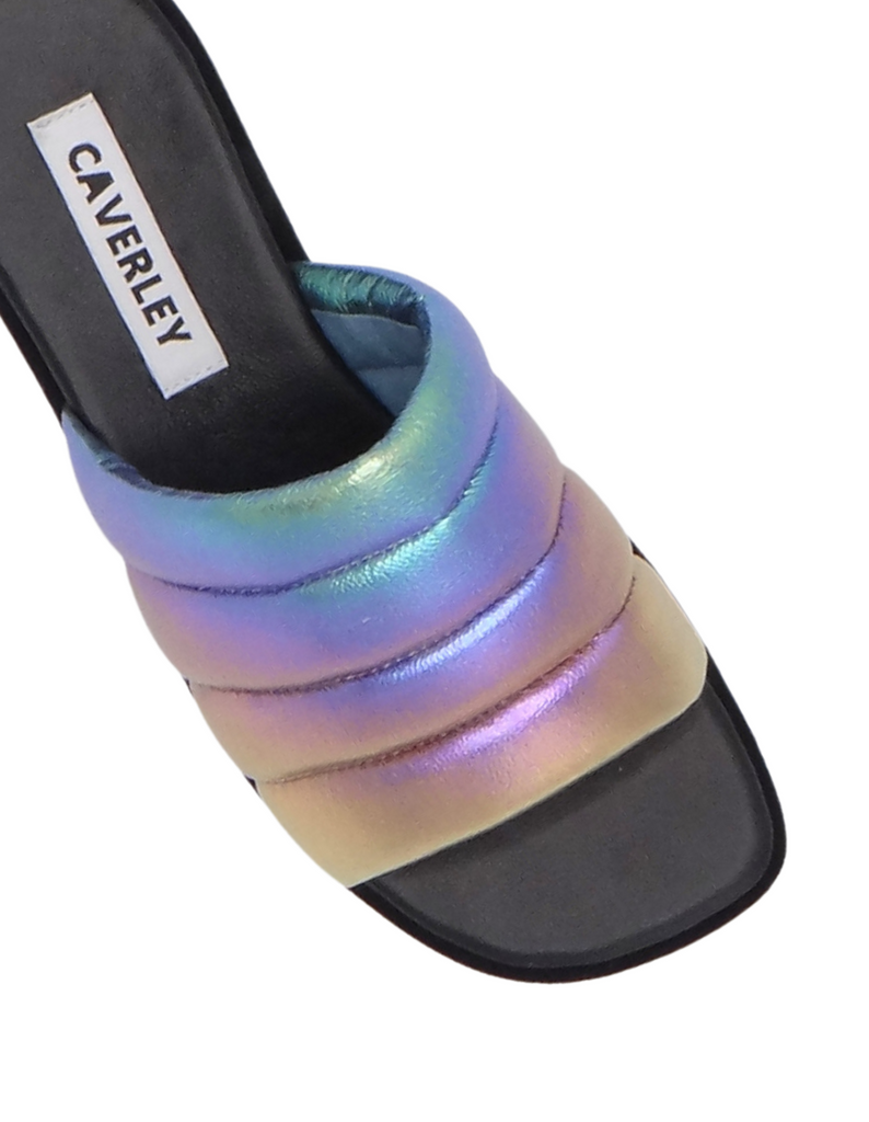 Caverley Shoes | Dee Wedge | Rainbow