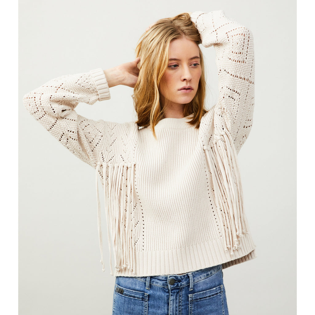 Odd Molly | Aurora Sweater | Light Porcelain