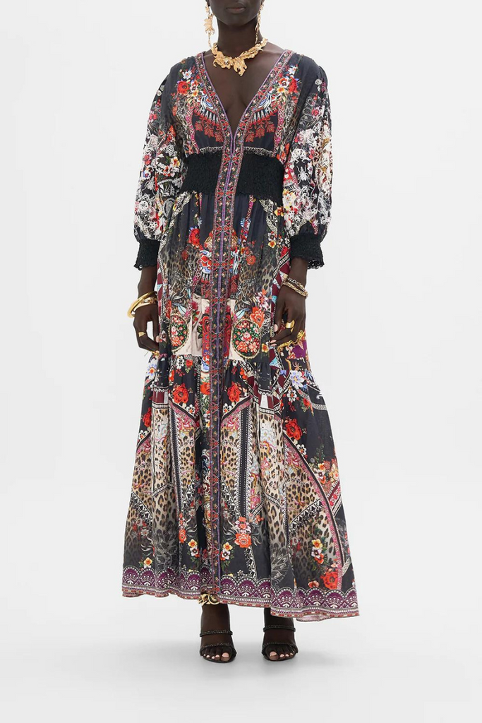 Camilla | Volendam Dolls Shirred Waistband Long Dress