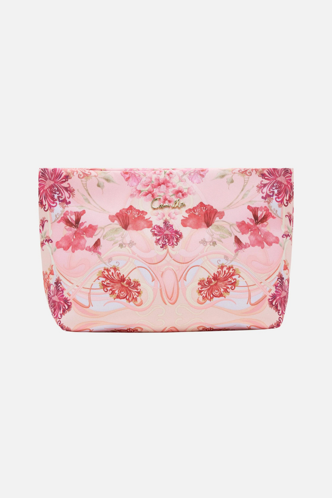 Camilla | Blossoms and Brushstrokes Small Makeup Clutch