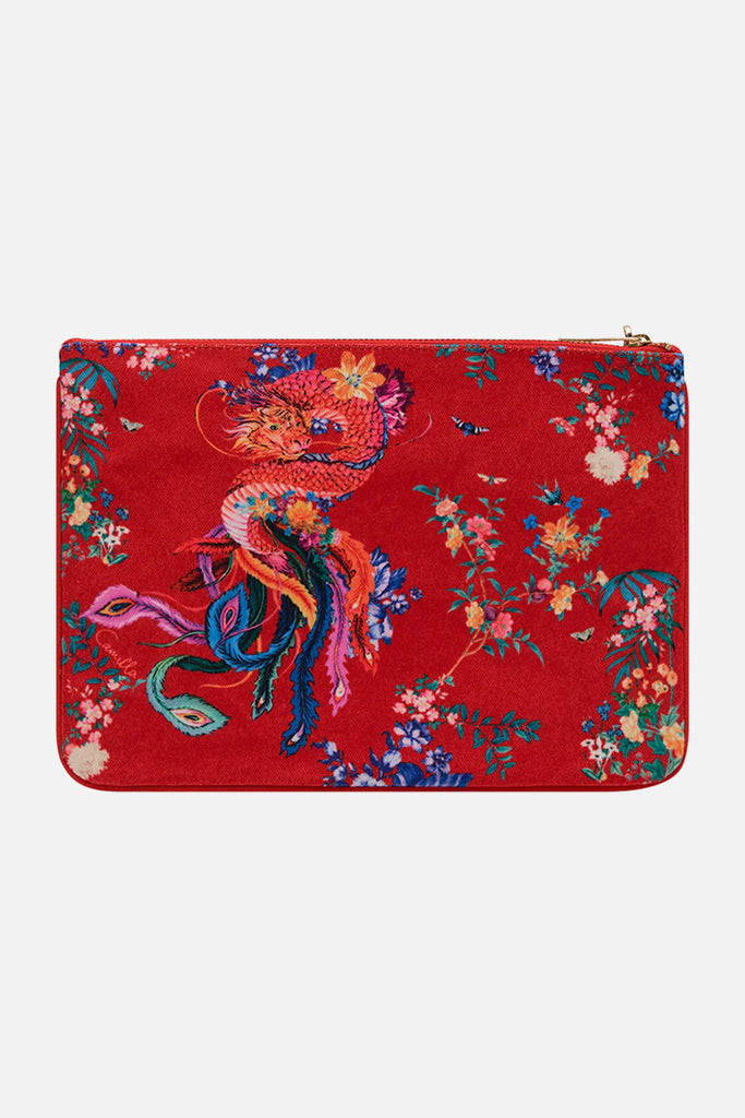 Camilla | The Summer Palace Small Canvas Clutch
