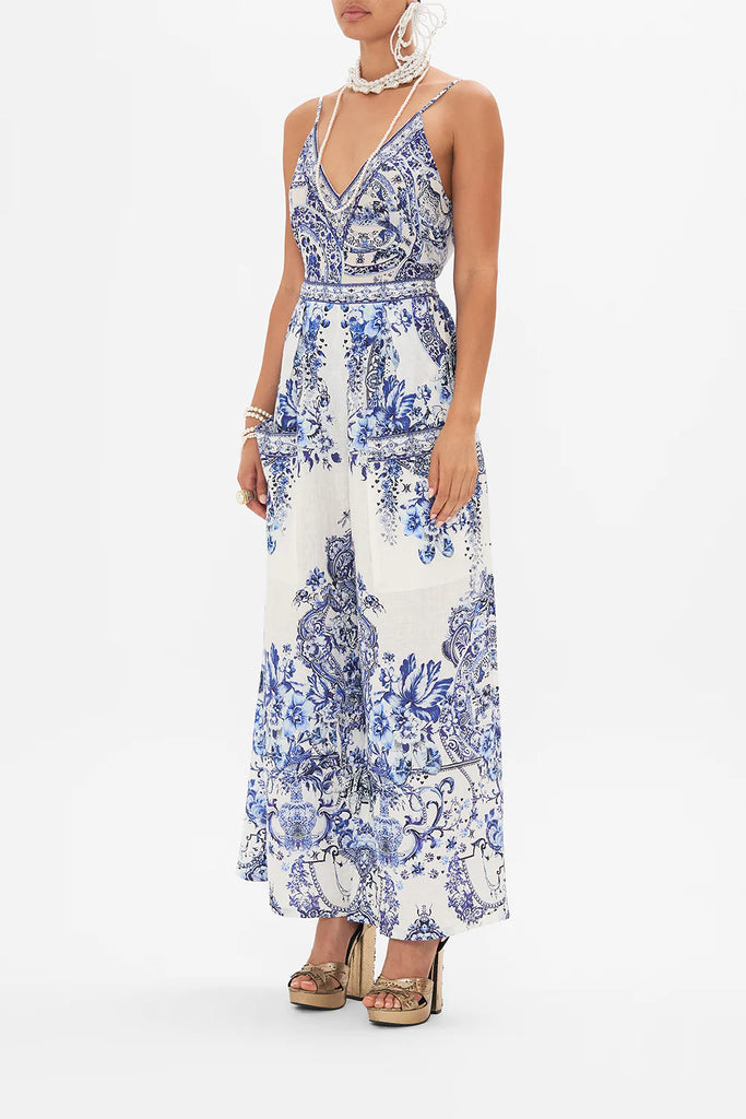 Camilla | Glaze and Graze Wide Leg Trouser With Front Pockets