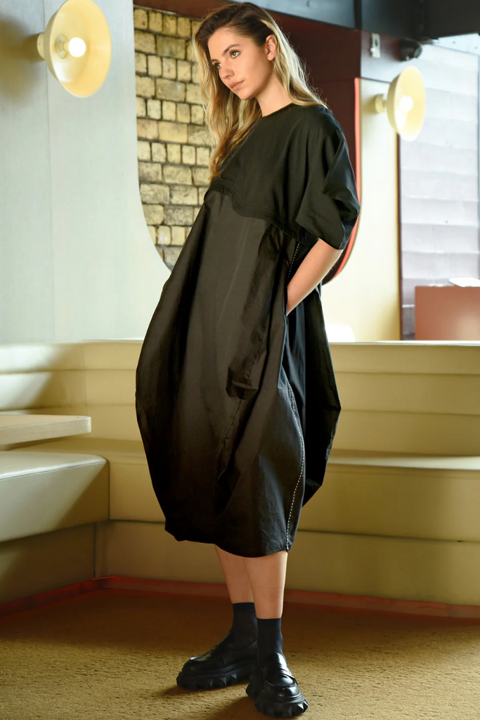 Cooper| Wave Catcher Dress | Black