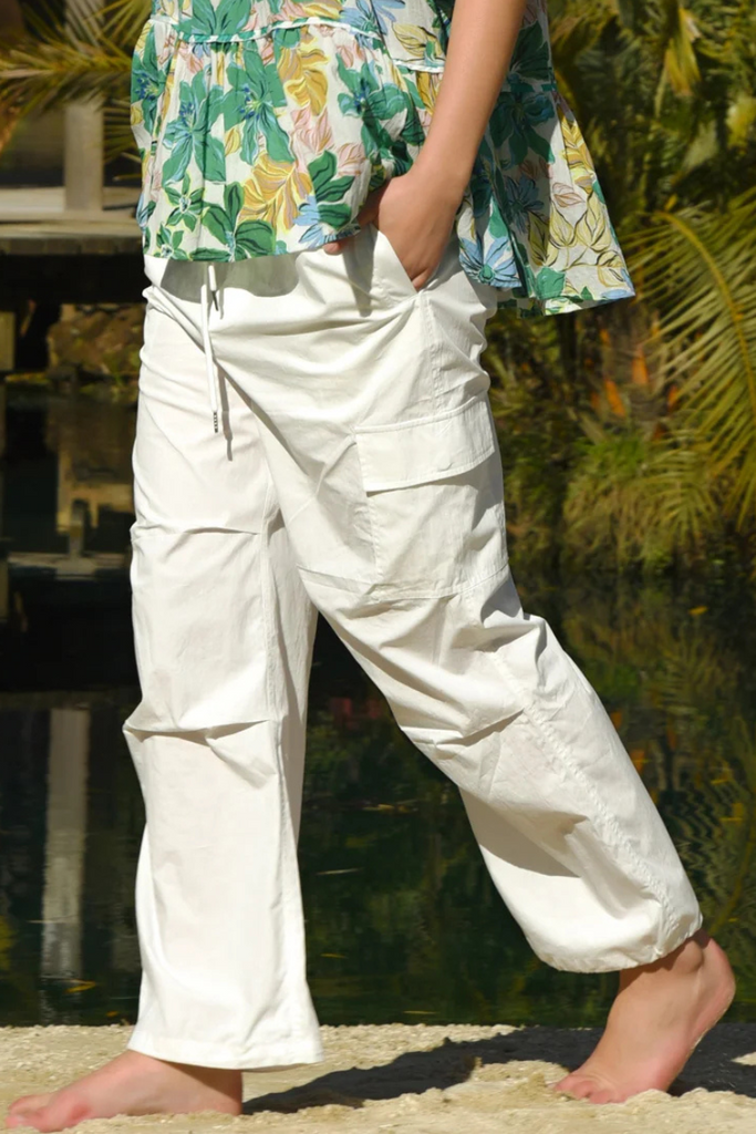 Cooper | Fast Track Pants | White