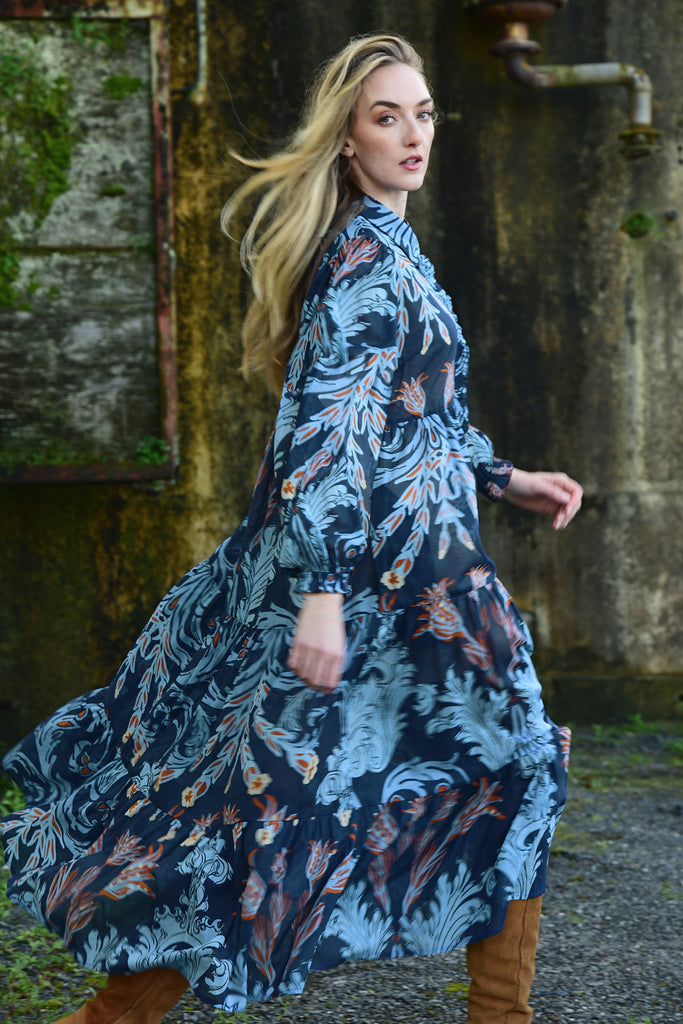Coop | Picot-A-Boo Dress | Navy