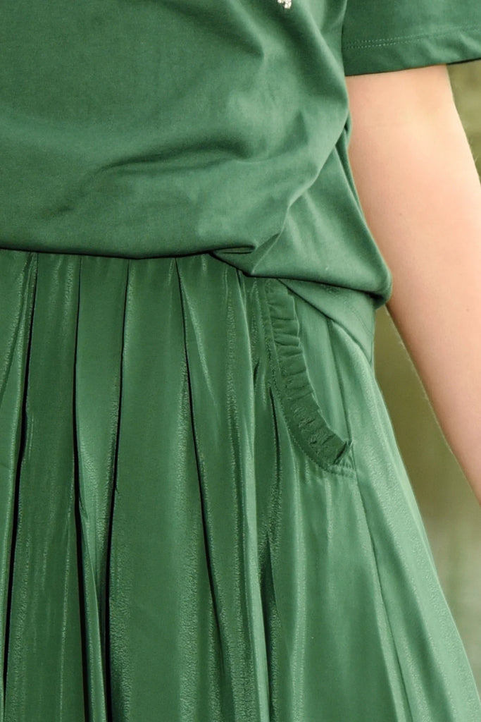 Curate | Burst Your Bubble Skirt | Green Pastures