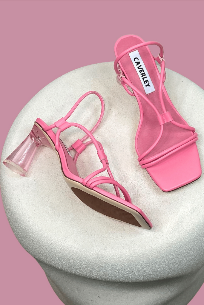Caverley Shoes | Mae Heel | Lolly Pink