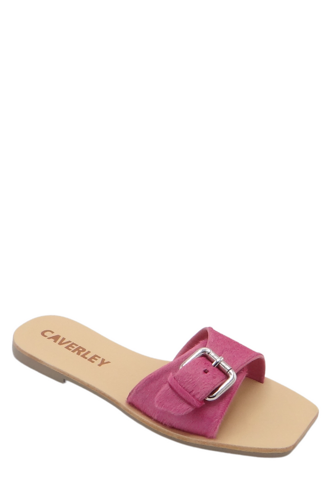 Caverley Shoes | Rave Slide | Candy Pink Pony