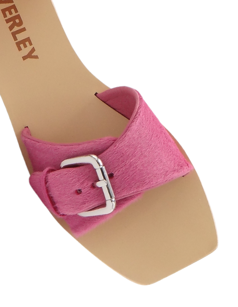 Caverley Shoes | Rave Slide | Candy Pink Pony