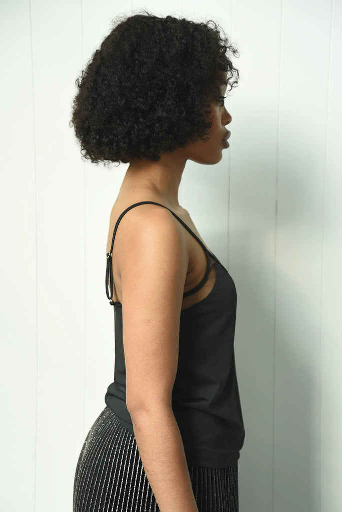 Coop | Heart & Camisole Camisole | Black