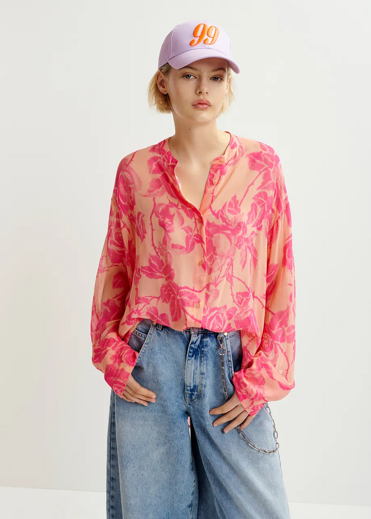 Essentiel Antwerp | Headache Oversized Shirt | Marzipani