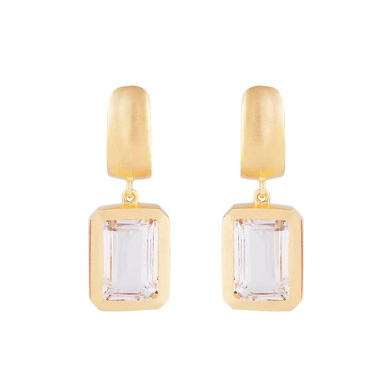 Fairley | Crystal Cocktail Earrings