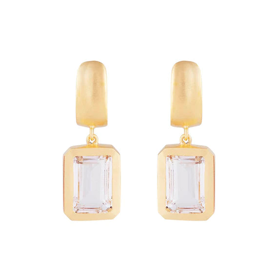 Fairley | Crystal Cocktail Earrings