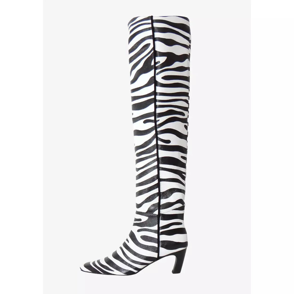 Caverley Shoes | Morgan Boot | Zebra Patent