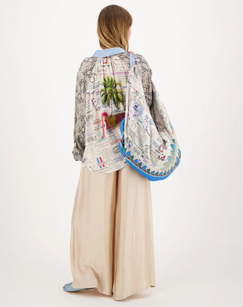 Me369 | Adrianna Blouse | Snake Charmer