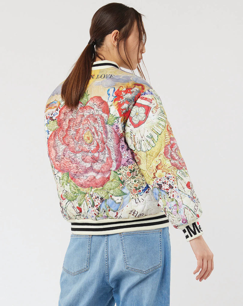 Me369 | Goldie Bomber Jacket | Rose