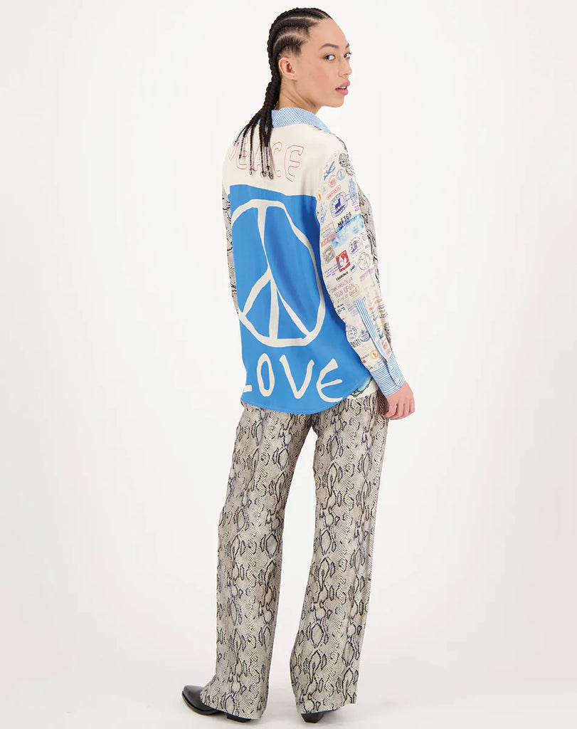 Me369 | Isabel Printed Shirt | Snake