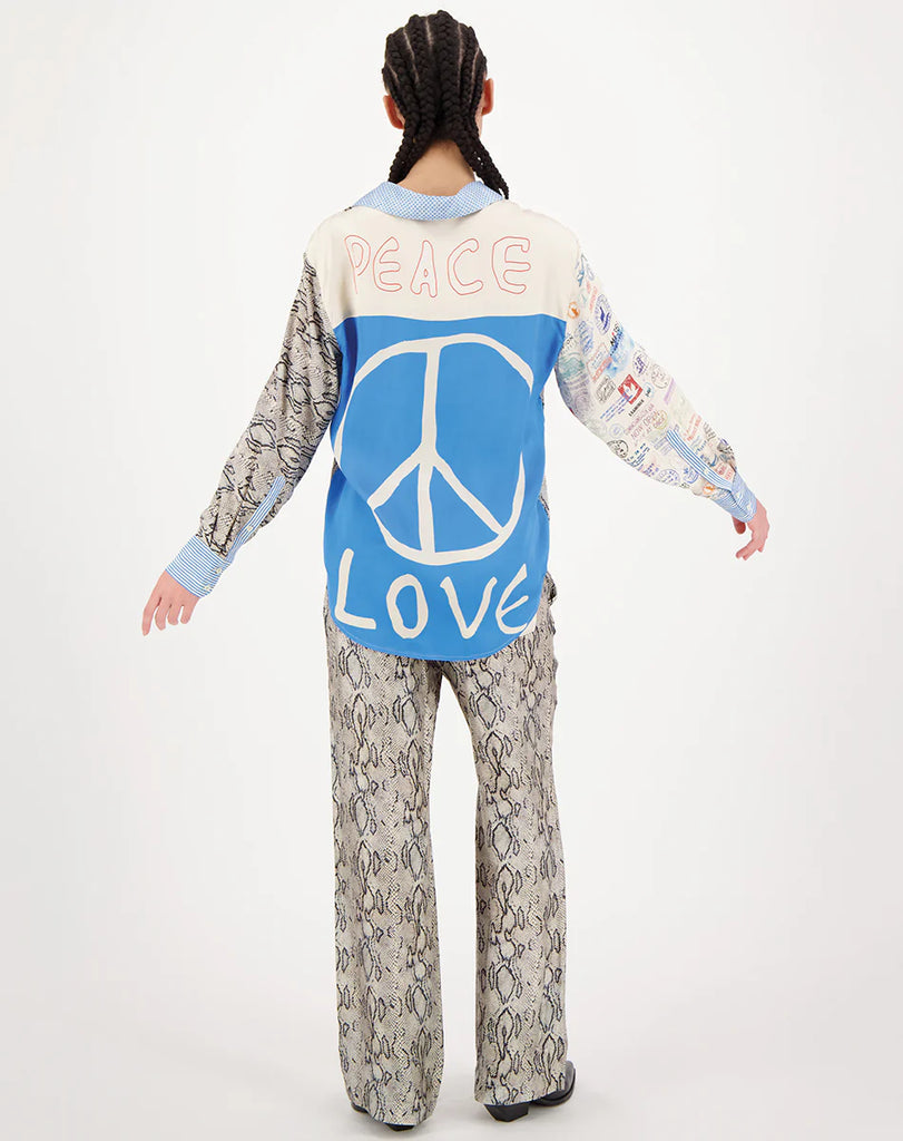 Me369 | Isabel Printed Shirt | Snake