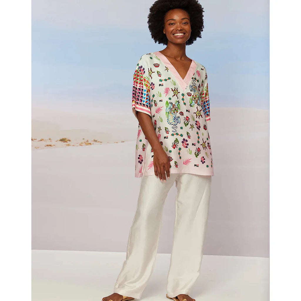 Me369 | Murphy V-Neck Shirt | Tiger