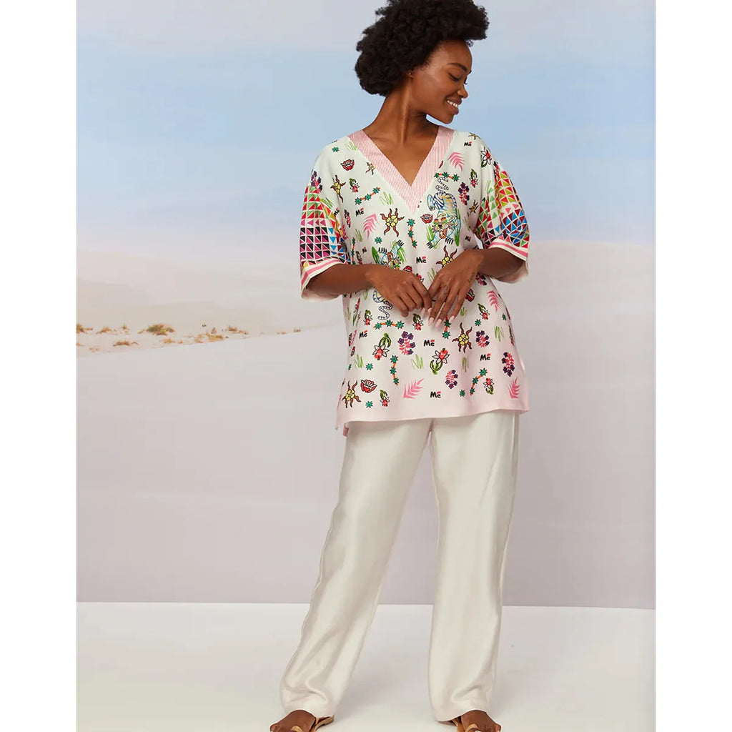 Me369 | Murphy V-Neck Shirt | Tiger