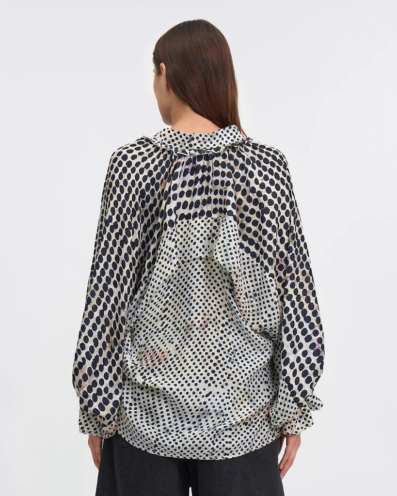 Mes Demoiselle | Deneb Dots Obsessions Shirt | Black