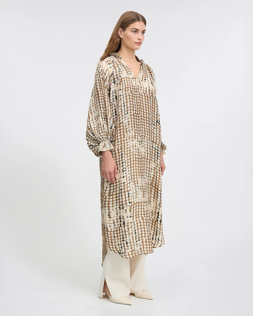 Mes Demoiselles | Dokab Dots Obsession Dress | Beige