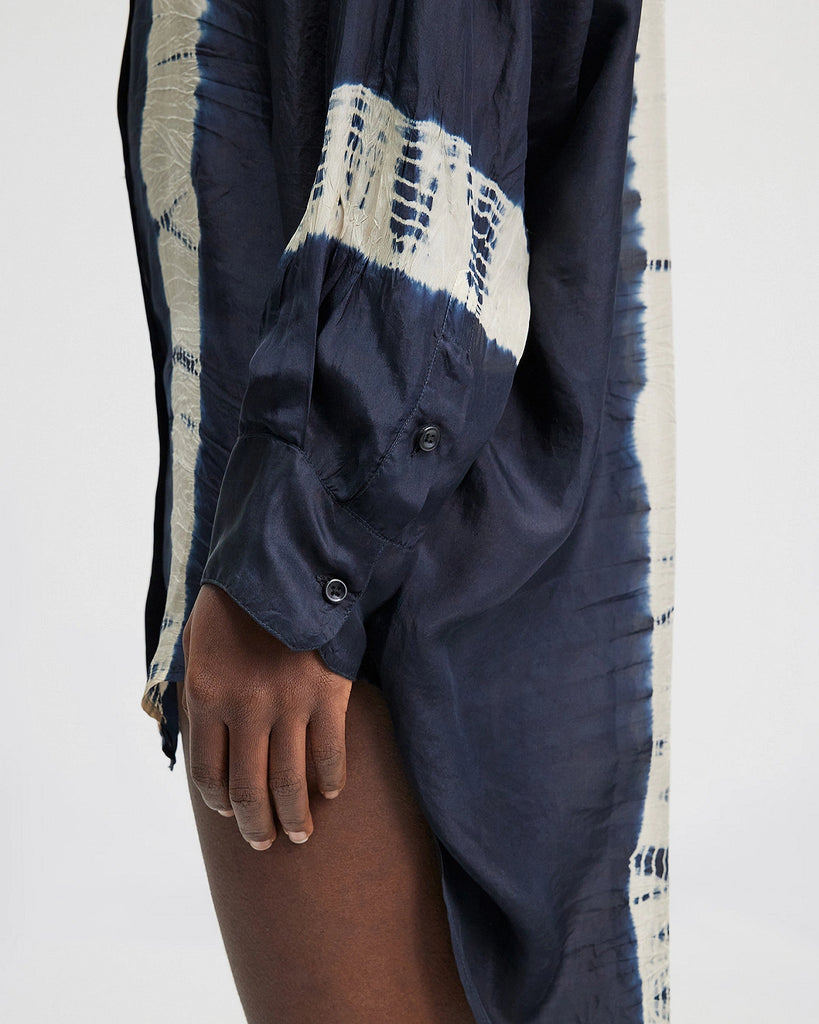 Mes Demoiselles | Lidy Lunar Impression Shirt | Black/White