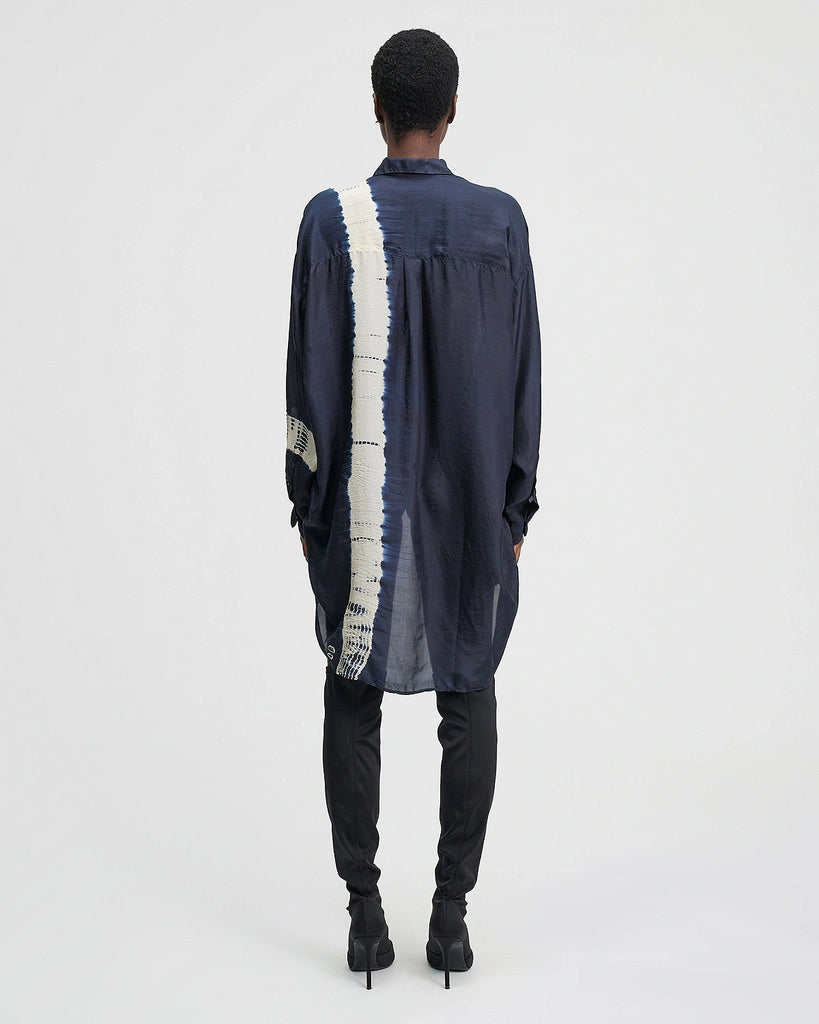 Mes Demoiselles | Lidy Lunar Impression Shirt | Black/White