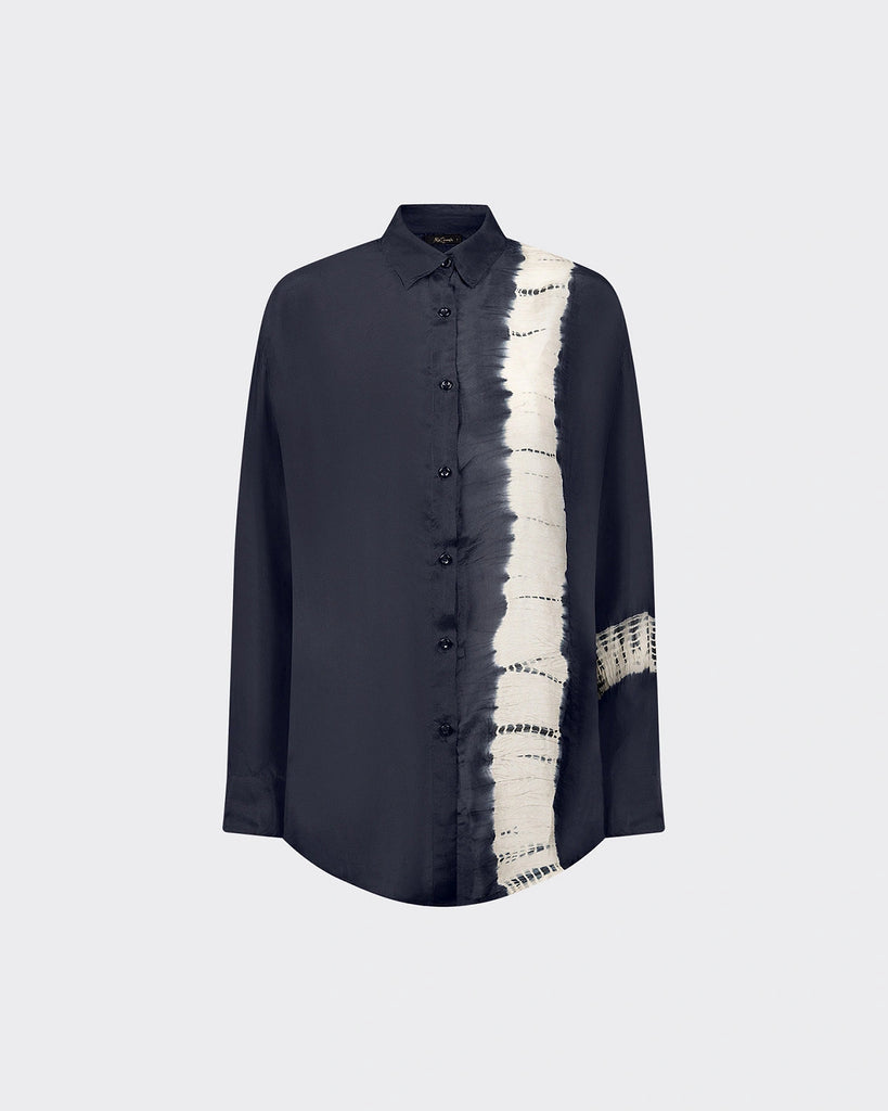 Mes Demoiselles | Lidy Lunar Impression Shirt | Black/White