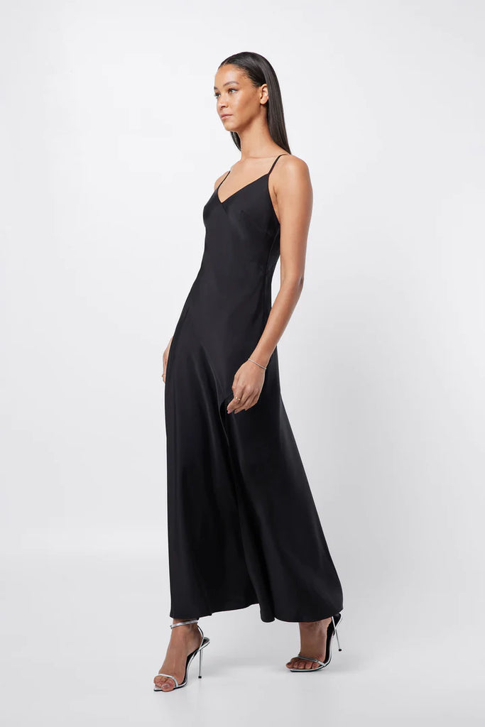 Mossman | Languid Maxi Dress in Black