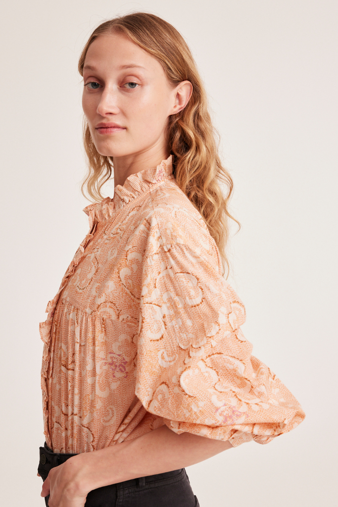 Odd Molly | Arienne Blouse | Golden Coral