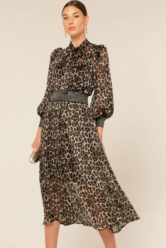 Sacha Drake | Tree Hollow Midi Dress | Animal