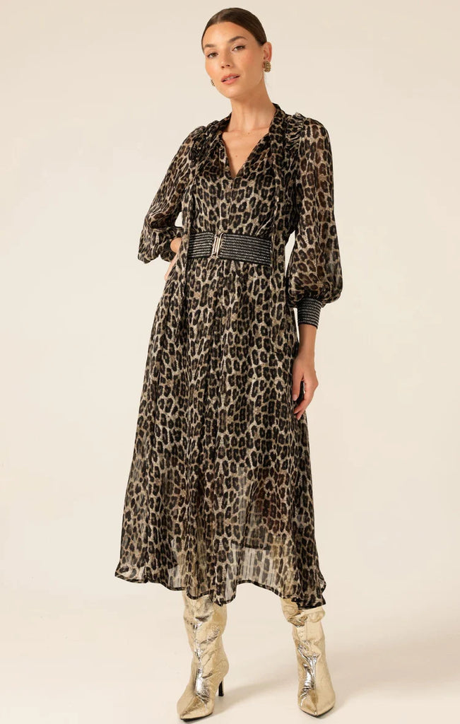 Sacha Drake | Tree Hollow Midi Dress | Animal