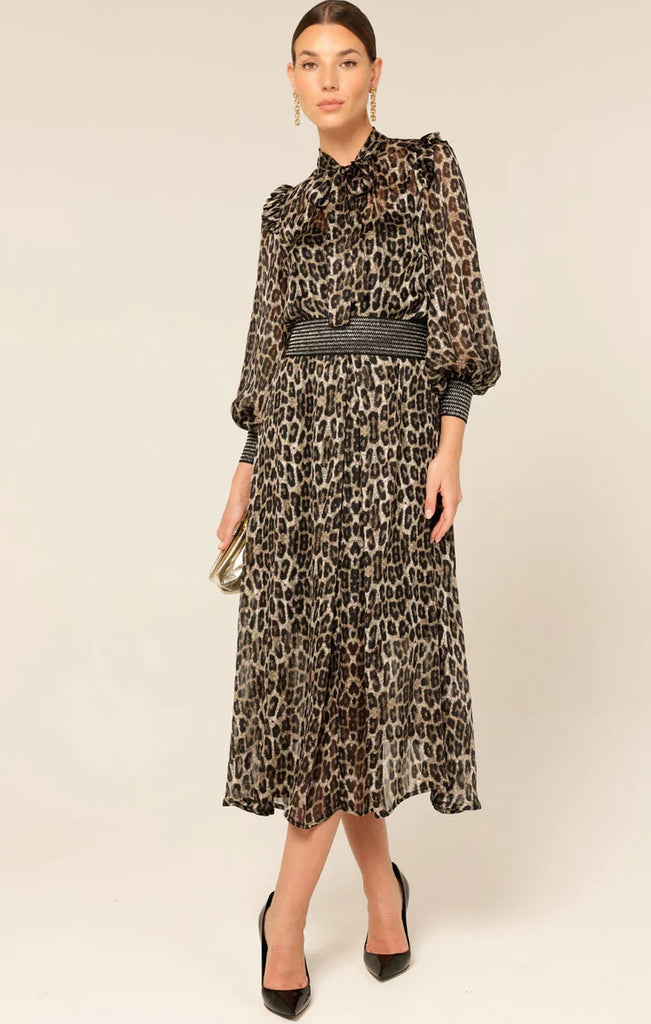 Sacha Drake | Tree Hollow Midi Dress | Animal