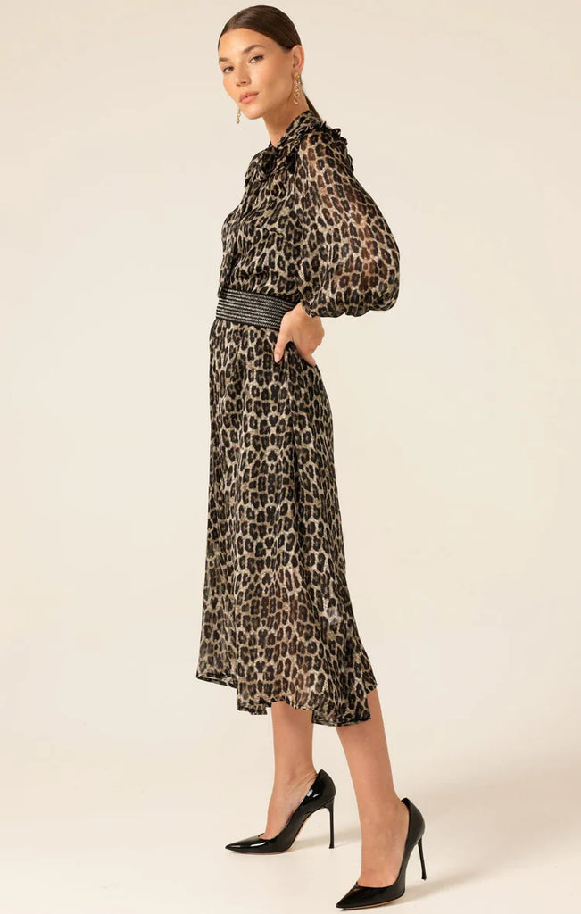 Sacha Drake | Tree Hollow Midi Dress | Animal