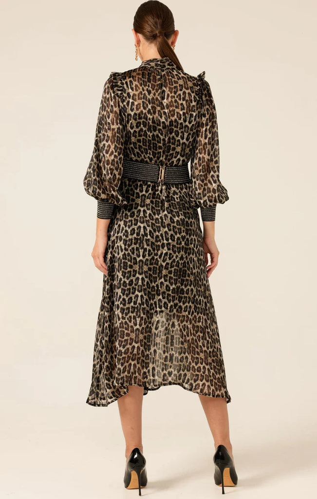 Sacha Drake | Tree Hollow Midi Dress | Animal