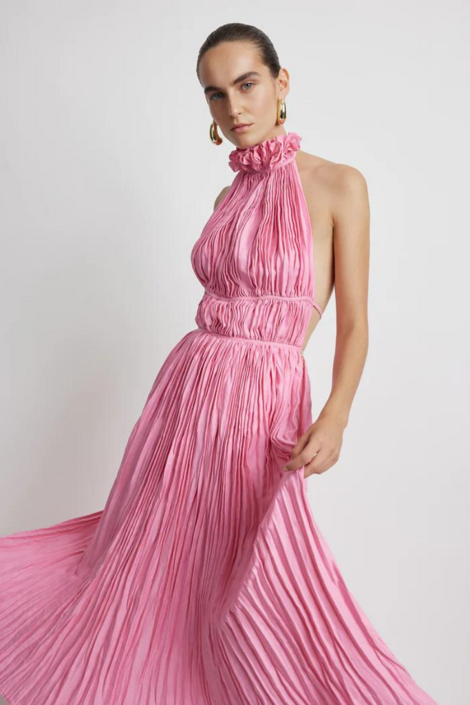 Sunset Lover | Marilyn Midi Dress | Pink