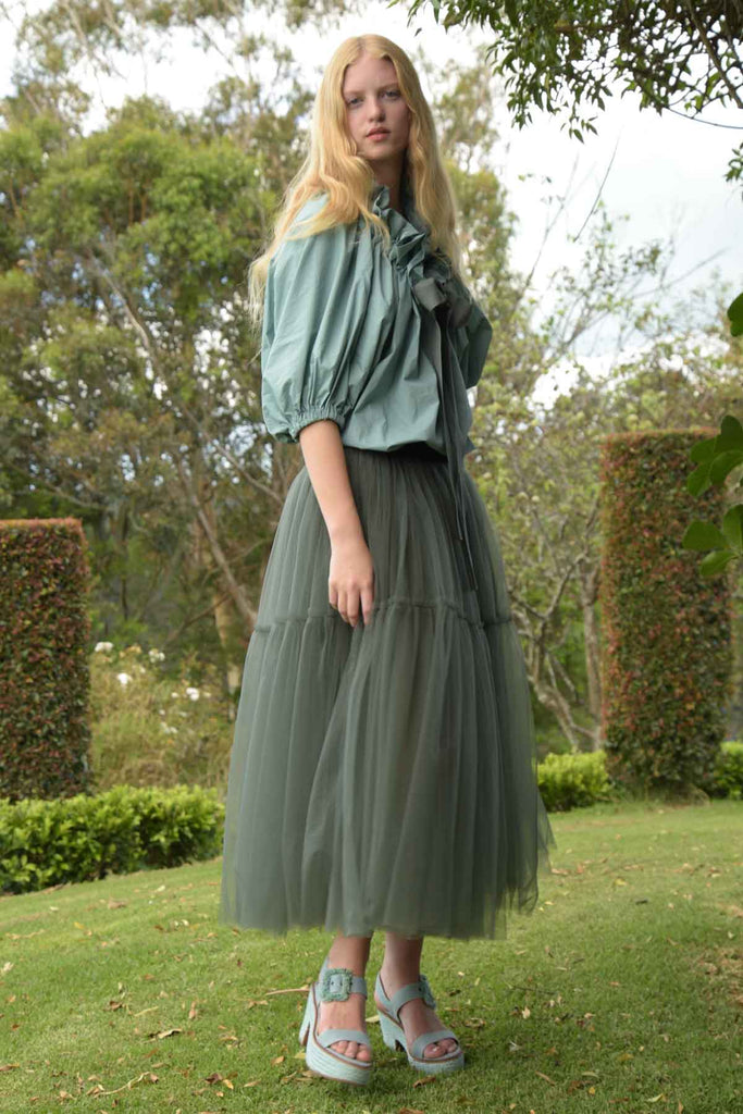 Trelise Cooper | Spin-Up Girl Skirt in Licorice