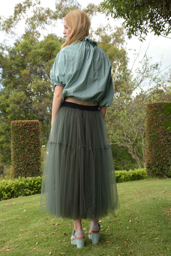 Trelise Cooper | Spin-Up Girl Skirt in Licorice