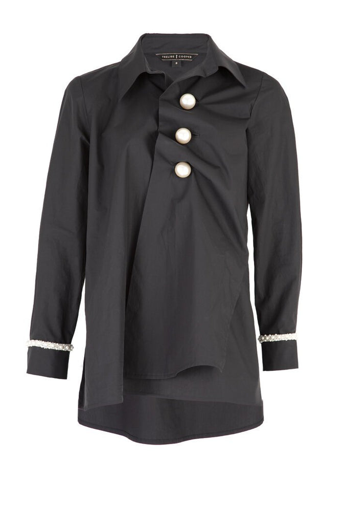 Trelise Cooper | Out of This Pearl Shirt | Black