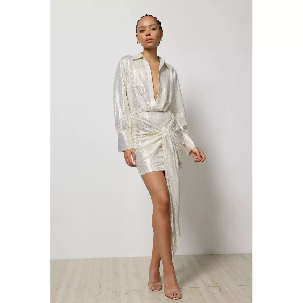 Lexi | Pallas Dress | Metallic