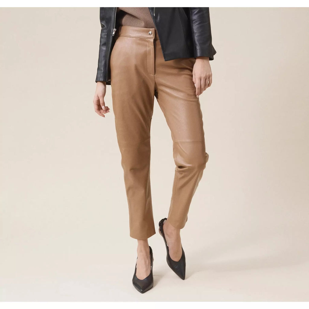 Raw by Raw | Danny Leather Pants | Toffee