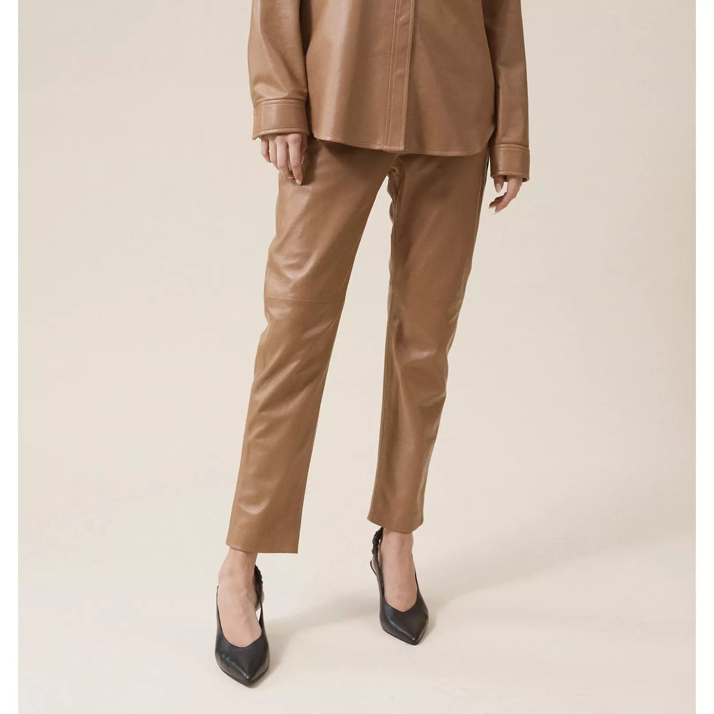 Raw by Raw | Danny Leather Pants | Toffee