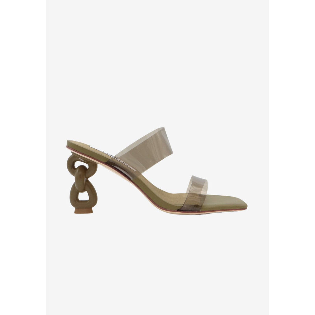 Caverley Shoes | Luci Heel | Olive