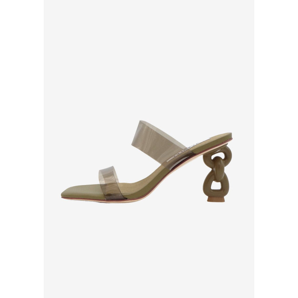 Caverley Shoes | Luci Heel | Olive