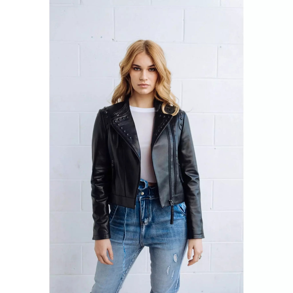 DEA The Label | Studded Biker | Black